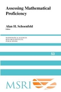 Cover: Assessing Mathematical Proficiency - Cambridge University Press