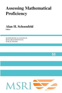 Enlarge image Cover: Assessing Mathematical Proficiency - Cambridge University Press
