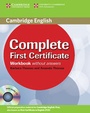 Cover: Complete First Certificate Workbook with Audio CD - Cambridge University Press