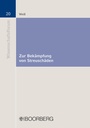 Cover: Zur Bek&auml;mpfung von Streusch&auml;den - Boorberg