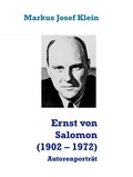 Cover: Ernst von Salomon (1902 - 1972) - BoD E-Short
