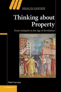 Cover: Thinking about Property - Cambridge University Press