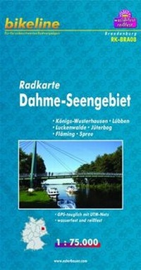 Abbildung von: Radkarte Dahme-Seengebiet - Esterbauer