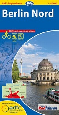 Abbildung von: ADFC-Regionalkarte Berlin Nord mit Tagestouren-Vorschlägen, 1:50.000, reiß- und wetterfest, GPS-Tracks Download - BVA BikeMedia