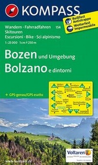 Abbildung von: Bozen und Umgebung - Bolzano e dintorni - KOMPASS-Karten
