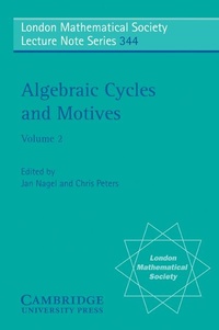 Abbildung von: Algebraic Cycles and Motives: Volume 2 - Cambridge University Press