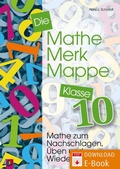Cover: Die Mathe-Merk-Mappe Klasse 10 - Verlag an der Ruhr