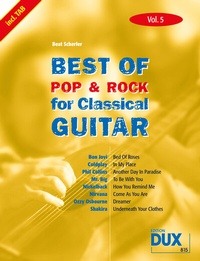 Abbildung von: Best of Pop & Rock for Classical Guitar Vol. 5 - Edition DUX