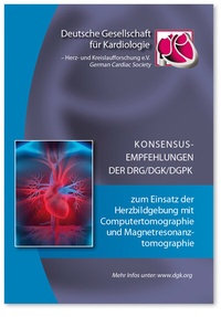 Abbildung von: Konsensusempfehlungen der DRG/DGK/DGPK zum Einsatz der Herzbildgebung mit Computertomographie und Magnetresonanztomographie - Börm Bruckmeier