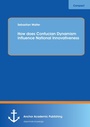 Cover: How does Confucian Dynamism influence National Innovativeness - Anchor Academic Publishing