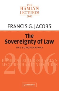 Enlarge image Cover: The Sovereignty of Law - Cambridge University Press