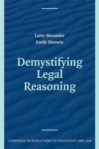 Enlarge image Cover: Demystifying Legal Reasoning - Cambridge University Press