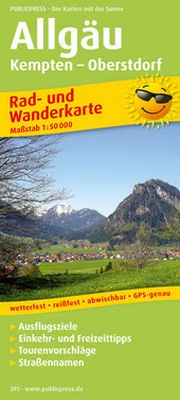 Abbildung von: Allgäu, Kempten - Oberstdorf - PUBLICPRESS
