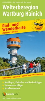 Abbildung von: Welterberegion Wartburg Hainich - Freytag-Berndt und ARTARIA