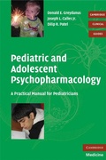 Cover: Pediatric and Adolescent Psychopharmacology - Cambridge University Press