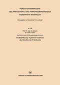 Cover: Die Beeinflussung vegetativer Funktionen des Menschen durch Ger&auml;usche - VS Verlag f&uuml;r Sozialwissenschaften
