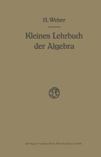 Enlarge image Cover: Lehrbuch der Algebra - Vieweg+Teubner Verlag