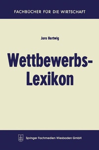 Abbildung von: Wettbewerbs-Lexikon - Springer Gabler
