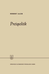 Enlarge image Cover: Preispolitik - Springer Gabler