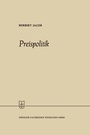 Cover: Preispolitik - Springer Gabler