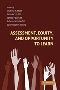 Cover: Assessment, Equity, and Opportunity to Learn - Cambridge University Press