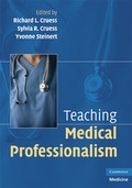 Cover: Teaching Medical Professionalism - Cambridge University Press
