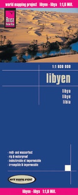 Abbildung von: Reise Know-How Landkarte Libyen (1:1.600.000) - Reise Know-How Verlag Peter Rump GmbH