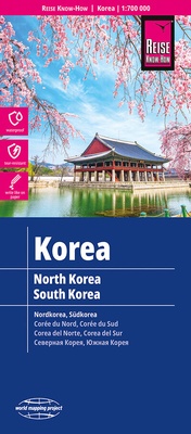 Abbildung von: Reise Know-How Landkarte Korea, Nord und Süd (1:700.000) - Reise Know-How Verlag Peter Rump GmbH