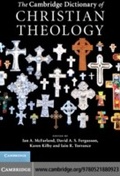 Cover: The Cambridge Dictionary of Christian Theology - Cambridge University Press