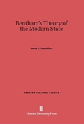 Cover: Bentham's Theory of the Modern State - Harvard University Press