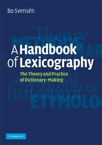 Abbildung von: A Handbook of Lexicography - Cambridge University Press
