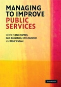 Cover: Managing to Improve Public Services - Cambridge University Press