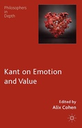 Cover: Kant on Emotion and Value - Palgrave Macmillan