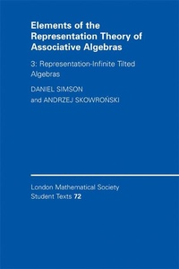 Abbildung von: Elements of the Representation Theory of Associative Algebras: Volume 3, Representation-infinite Tilted Algebras - Cambridge University Press
