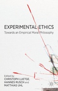 Cover: Experimental Ethics - Palgrave Macmillan