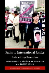Enlarge image Cover: Paths to International Justice - Cambridge University Press