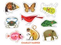 Cover: Charley Harper Classic Wooden Peg Puzzle - AMMO Books LLC