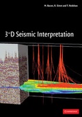 Cover: 3-D Seismic Interpretation - Cambridge University Press