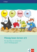 Cover: Fl&uuml;ssig lesen lernen 2/3. F&uuml;r das &Uuml;ben im Unterricht und in F&ouml;rdergruppen - Klett