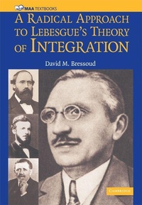 Enlarge image Cover: A Radical Approach to Lebesgue's Theory of Integration - Cambridge University Press