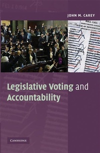 Enlarge image Cover: Legislative Voting and Accountability - Cambridge University Press