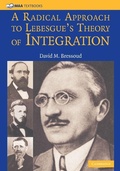 Cover: A Radical Approach to Lebesgue's Theory of Integration - Cambridge University Press