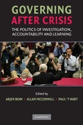 Cover: Governing after Crisis - Cambridge University Press