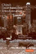 Cover: China's Great Economic Transformation - Cambridge University Press