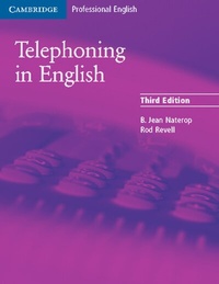 Abbildung von: Telephoning in English B1-B2, 3rd edition - Klett