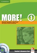 Cover: More! Level 1 Teacher's Resource Pack with Testbuilder CD-ROM/Audio CD - Cambridge University Press