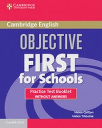 Enlarge image Cover: Objective First Certificate - Third Edition / For Schools Practice Test Booklet without answers - Klett