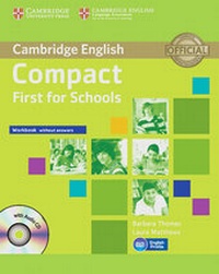 Enlarge image Cover: Compact First for Schools / Workbook without answers with Audio CD - Klett