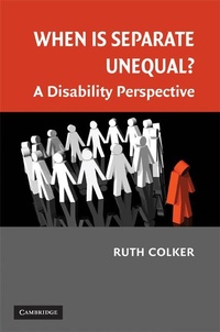 Abbildung von: When is Separate Unequal? - Cambridge University Press