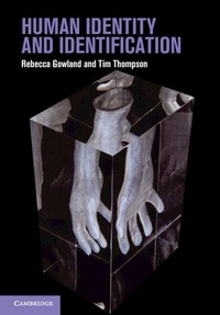 Enlarge image Cover: Human Identity and Identification - Cambridge University Press